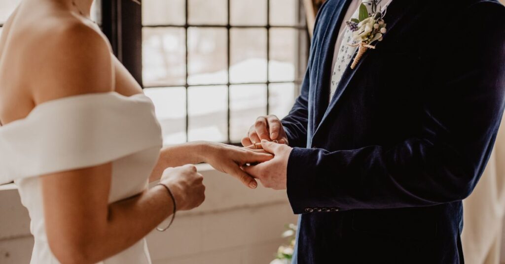 An American taxpayer marries a nonresident alien (NRA) in a traditional ceremony.