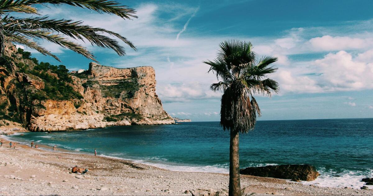 Beach in Spain golden visa program